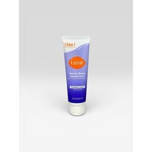 Lume Soft Powder Whole Body Deodorant Invisible Cream Tube 72Hr Odor Control 3oz